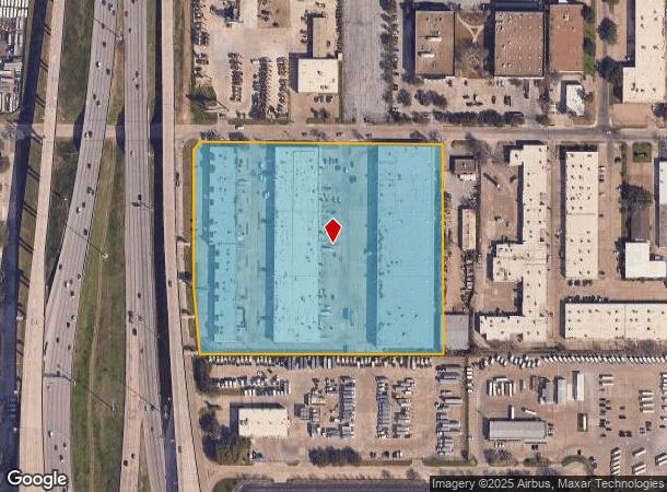  10702 N Stemmons Fwy, Dallas, TX Parcel Map