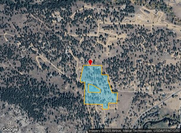  2185 Eagle Cliff Rd, Estes Park, CO Parcel Map