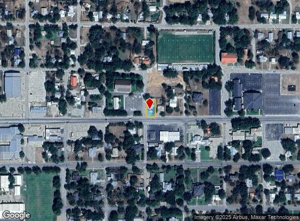 408 W Wallace St, San Saba, TX Parcel Map