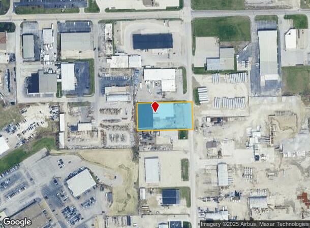  4911 Industrial Rd, Fort Wayne, IN Parcel Map