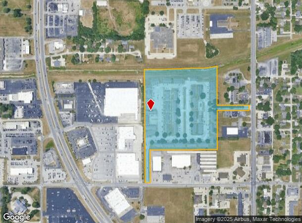 4301 S 6Th St, Terre Haute, IN Parcel Map