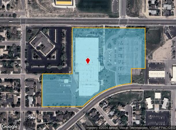  3001 E Pershing Blvd, Cheyenne, WY Parcel Map