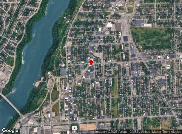 661 Main St, Niagara Falls, NY Parcel Map