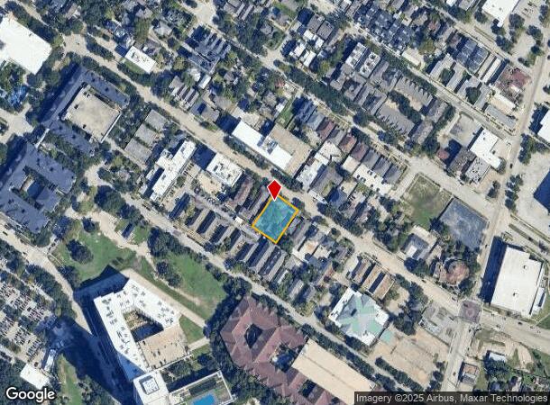 1820 Binz St, Houston, TX Parcel Map