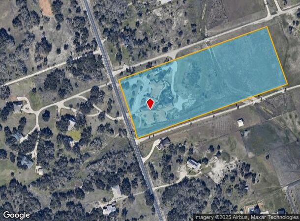  1650 County Road 245, Georgetown, TX Parcel Map