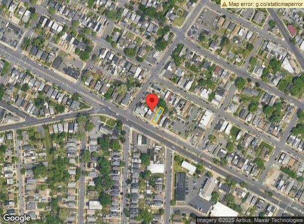  1616 S Broad St, Trenton, NJ Parcel Map