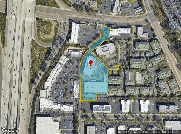  9915 Mira Mesa Blvd, San Diego, CA Parcel Map