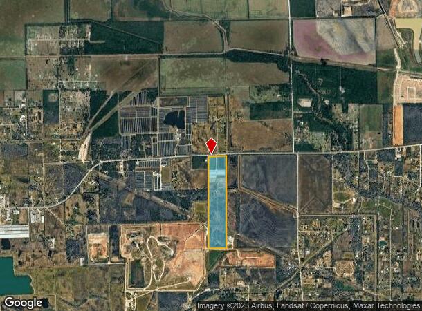 4110 Fm 517 Rd E, Alvin, TX Parcel Map