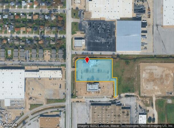  1501 S Cherry Ln, Fort Worth, TX Parcel Map