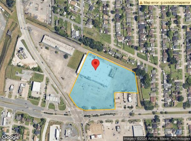  5990 Lapalco Blvd, Marrero, LA Parcel Map