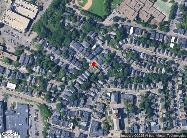  68 Day St, Jamaica Plain, MA Parcel Map