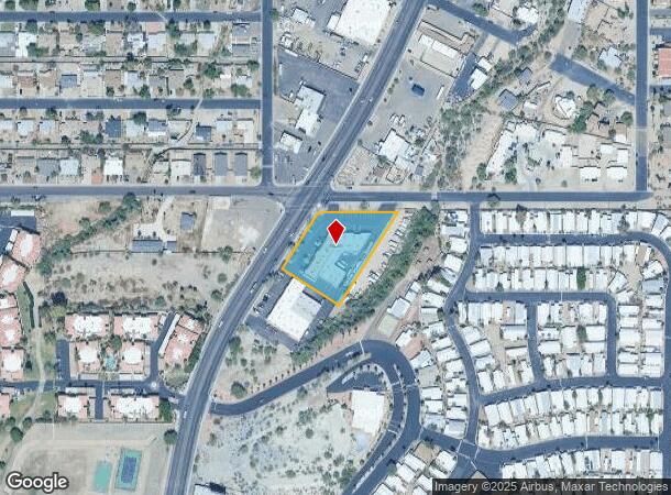 10443 N Cave Creek Rd, Phoenix, AZ Parcel Map