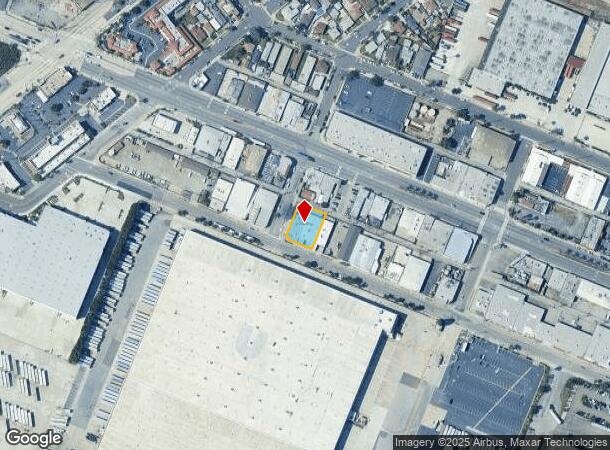  5309 Sheila St, Commerce, CA Parcel Map