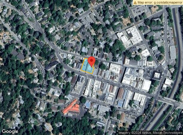  408 Broad St, Nevada City, CA Parcel Map