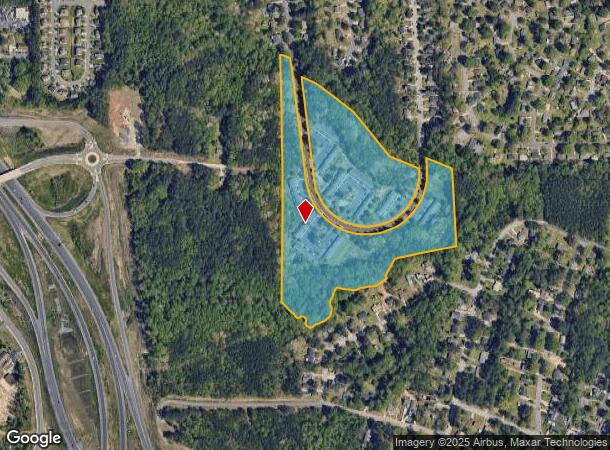 341 S Woodcrest St, Durham, NC Parcel Map