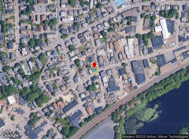  123 Felton St, Waltham, MA Parcel Map