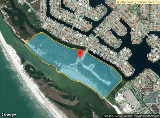  480 Hernando Dr, Marco Island, FL Parcel Map