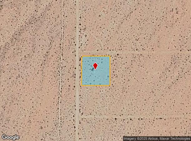 61329 Jupiter Dr, Joshua Tree, CA Parcel Map