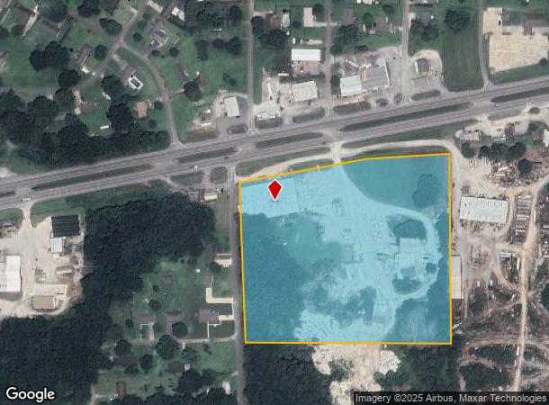  1220 Frankfort Rd, Tuscumbia, AL Parcel Map