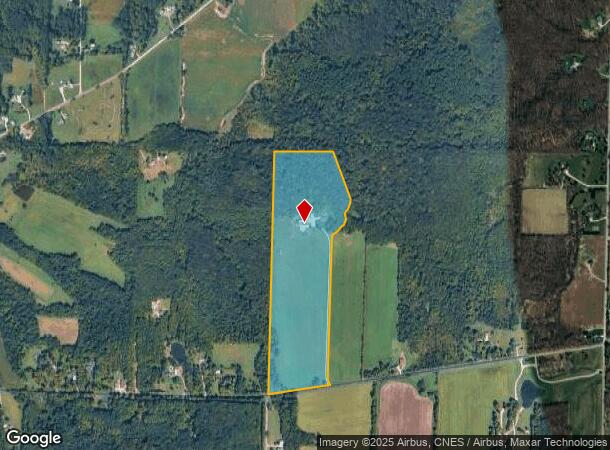  9360 Franklin Center Rd, Cranesville, PA Parcel Map