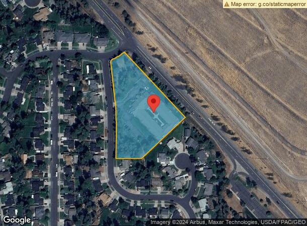  7310 N Pine Rock St, Spokane, WA Parcel Map