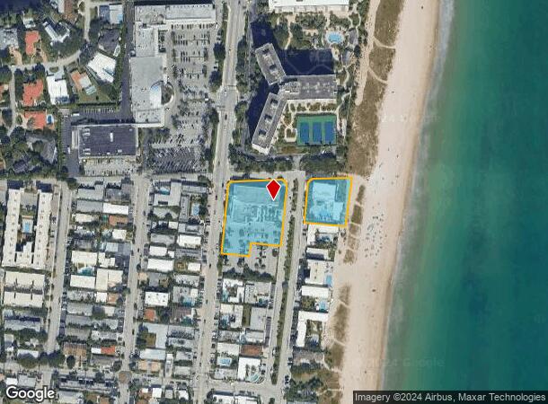  4660 N Ocean Dr, Lauderdale By The Sea, FL Parcel Map