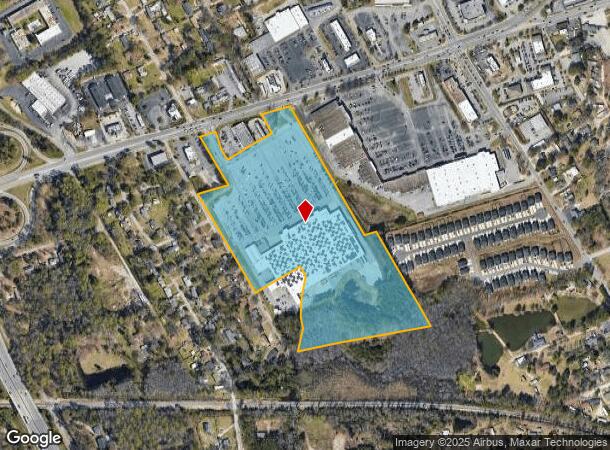  2401 Augusta Rd, West Columbia, SC Parcel Map