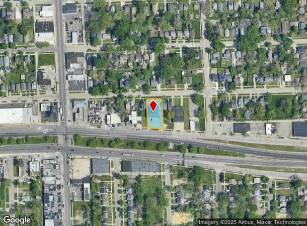 345 E 8 Mile Rd, Hazel Park, MI Parcel Map