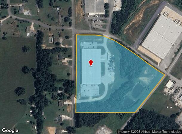 301 W Mccarter Rd, La Fayette, GA Parcel Map