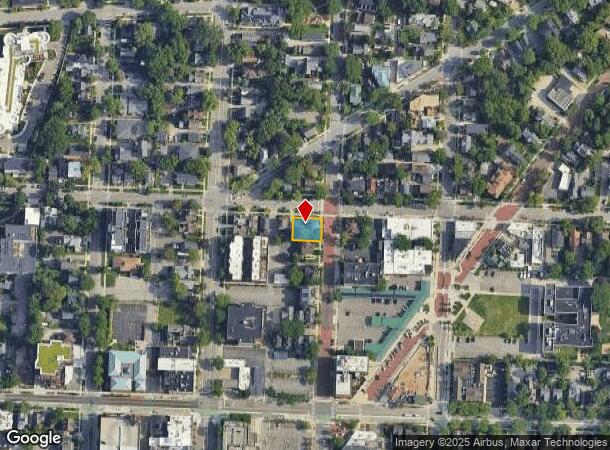 118 E Kingsley St, Ann Arbor, MI Parcel Map