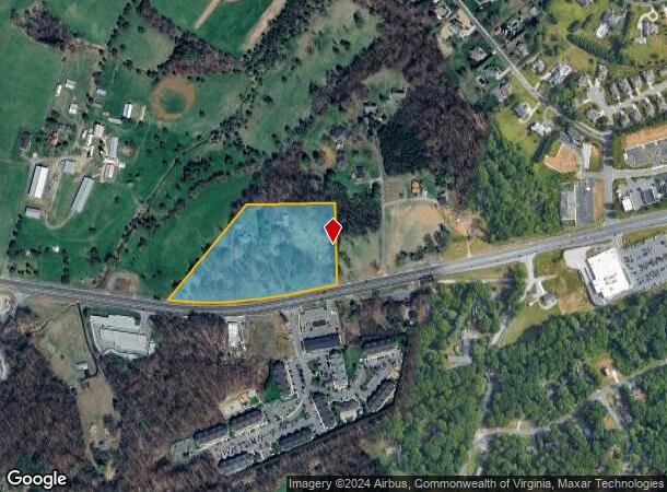  16380 Forest Rd, Forest, VA Parcel Map