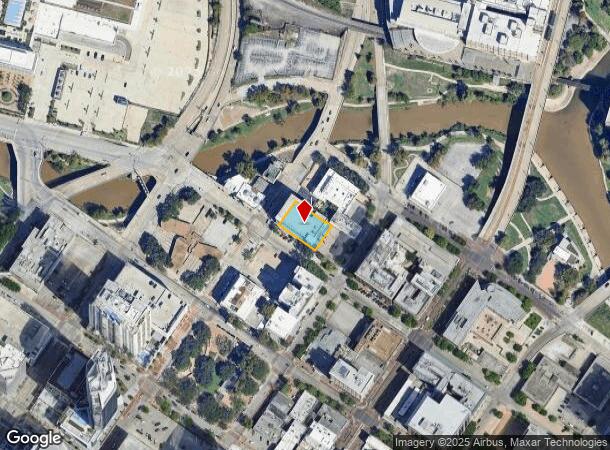  805 Franklin St, Houston, TX Parcel Map