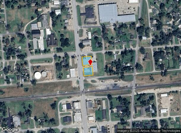 105 N Brooks St, Brazoria, TX Parcel Map
