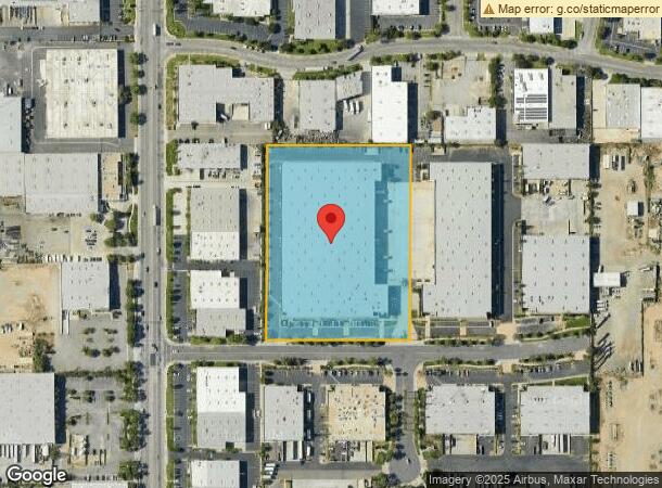  12301 Hawkins St, Santa Fe Springs, CA Parcel Map