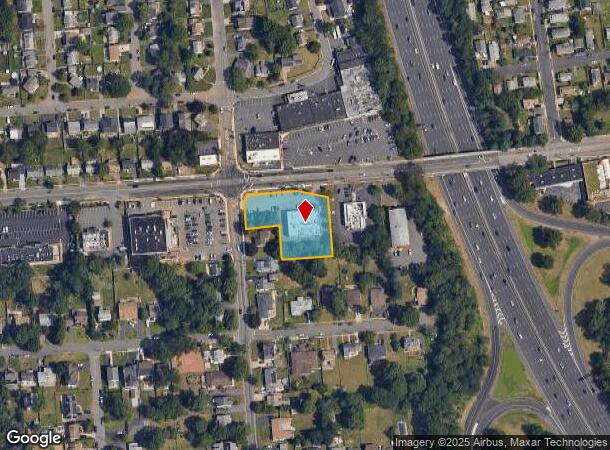  1547 Oak Tree Rd, Iselin, NJ Parcel Map