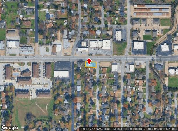  117 W Bedford Euless Rd, Hurst, TX Parcel Map