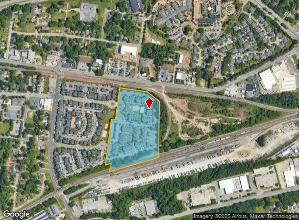  3608 Clifton Rd, Greensboro, NC Parcel Map