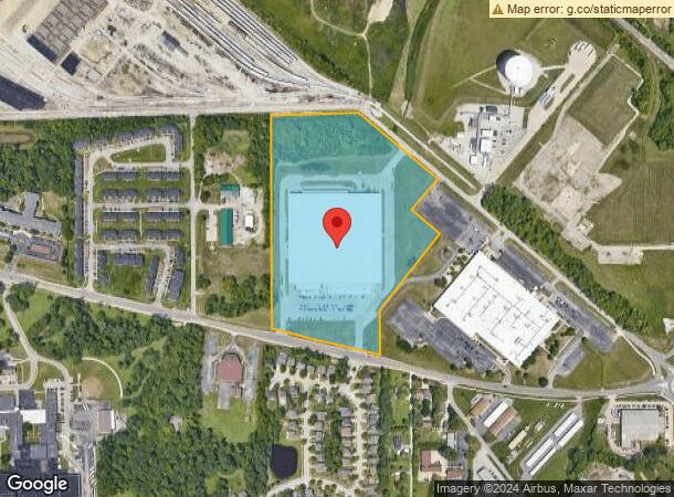  5620 Churchman Ave, Indianapolis, IN Parcel Map