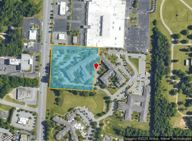  1765 Westchester Dr, High Point, NC Parcel Map