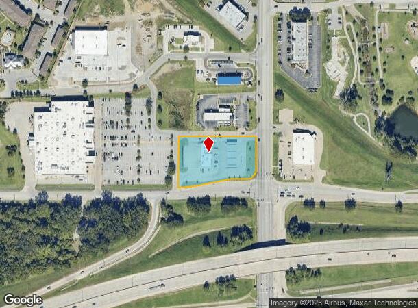  510 S Elm St, Jenks, OK Parcel Map