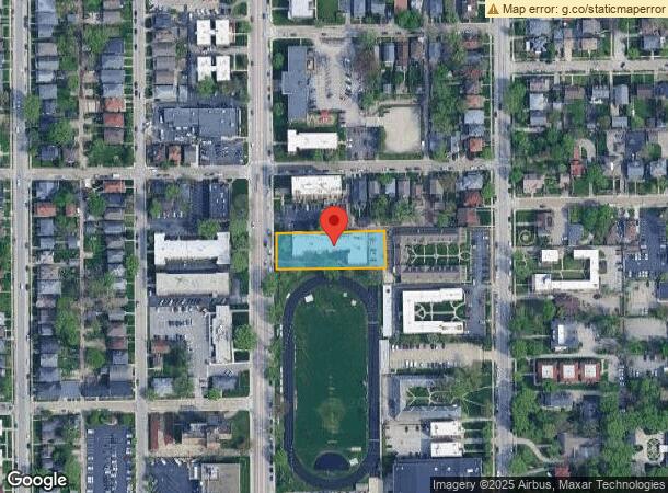  3541 N Meridian St, Indianapolis, IN Parcel Map