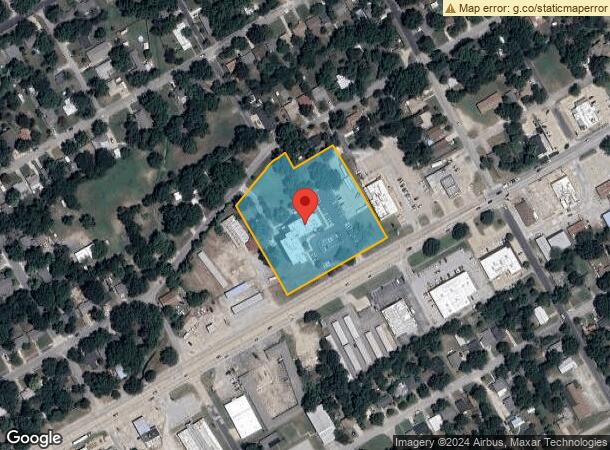  2512 W 7Th Ave, Corsicana, TX Parcel Map