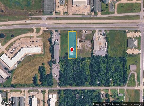  2611 W Shawnee St, Muskogee, OK Parcel Map