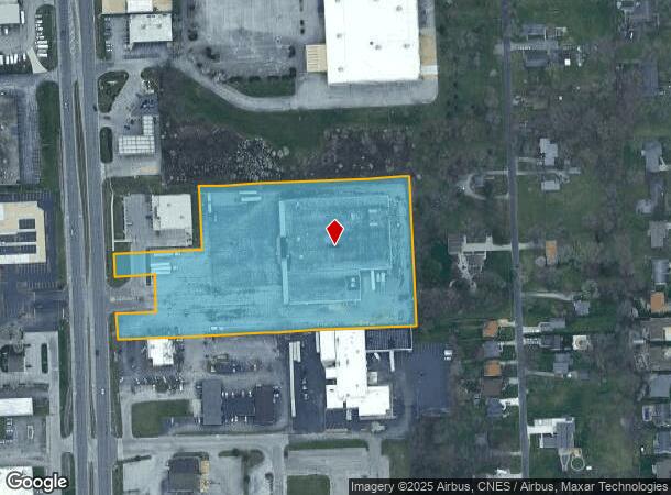 1130 N Coliseum Blvd, Fort Wayne, IN Parcel Map