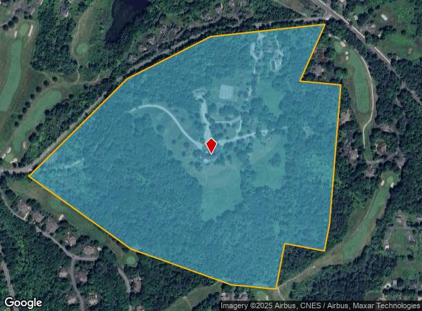  16 Blantyre Rd, Lenox, MA Parcel Map