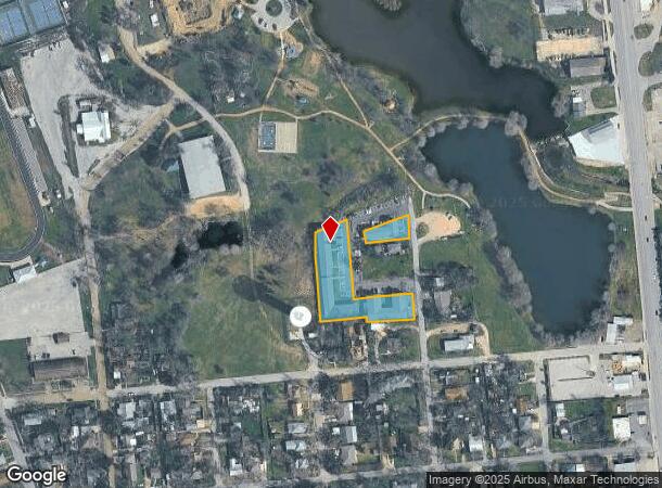  1209 Vance St, Taylor, TX Parcel Map