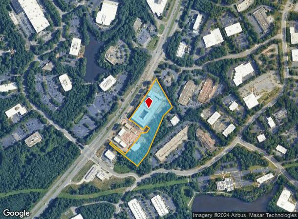  5672 Peachtree Pkwy, Peachtree Corners, GA Parcel Map