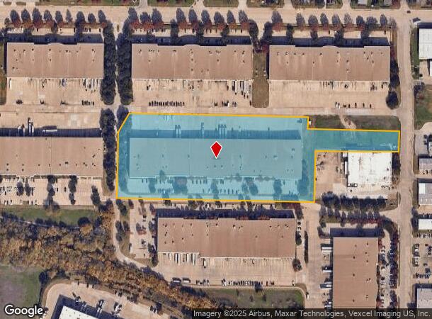 920 Minters Chapel Rd, Euless, TX Parcel Map