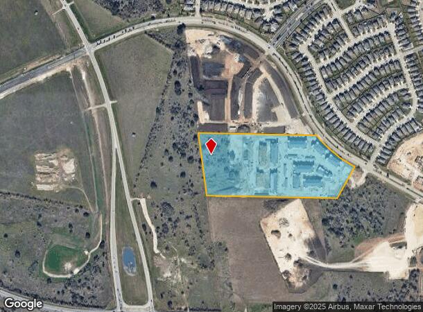 2101 Kauffman Loop, Georgetown, TX Parcel Map