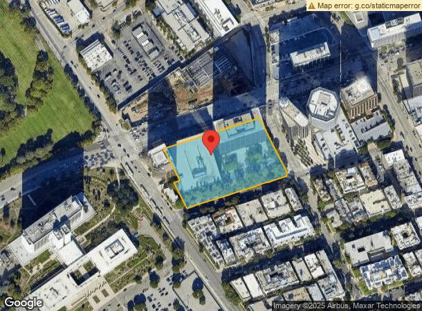  10960 Wilshire Blvd, Los Angeles, CA Parcel Map